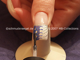 Clear nail lacquer