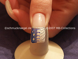 Clear nail lacquer