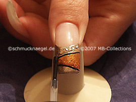 Clear nail lacquer
