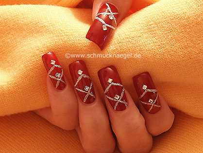 Beauty nail art for fingernails
