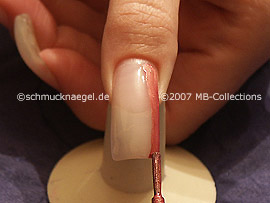 nail lacquer in the colour old-pink