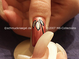 nail art liner in the colour black