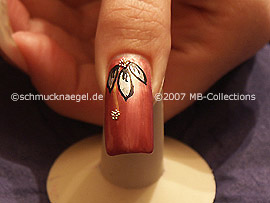 nail art liner, clear nail lacquer, spot-swirl and nail art bouillons