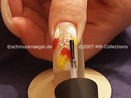 clear nail lacquer