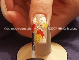 clear nail lacquer