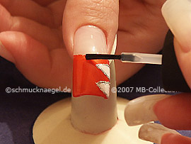 clear nail lacquer