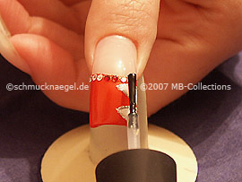 clear nail lacquer