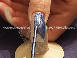 nail art pen in the colour blue-gray