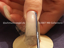 nail art pen in the colour blue-gray