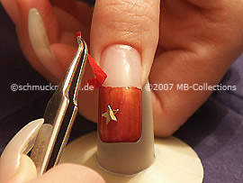 Remove the French manicure template