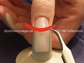 French manicure template Classic