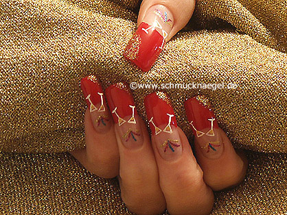 Nail art for the New Year´s Eve