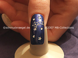 Starry sky - Nail art motif 095